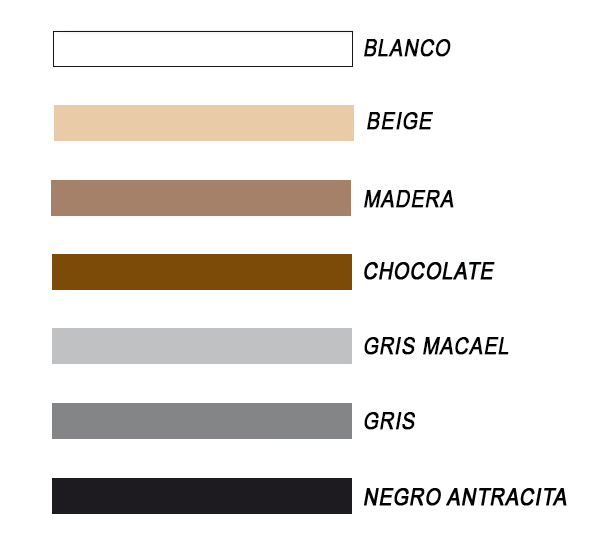 junta gplus carta colores-stock