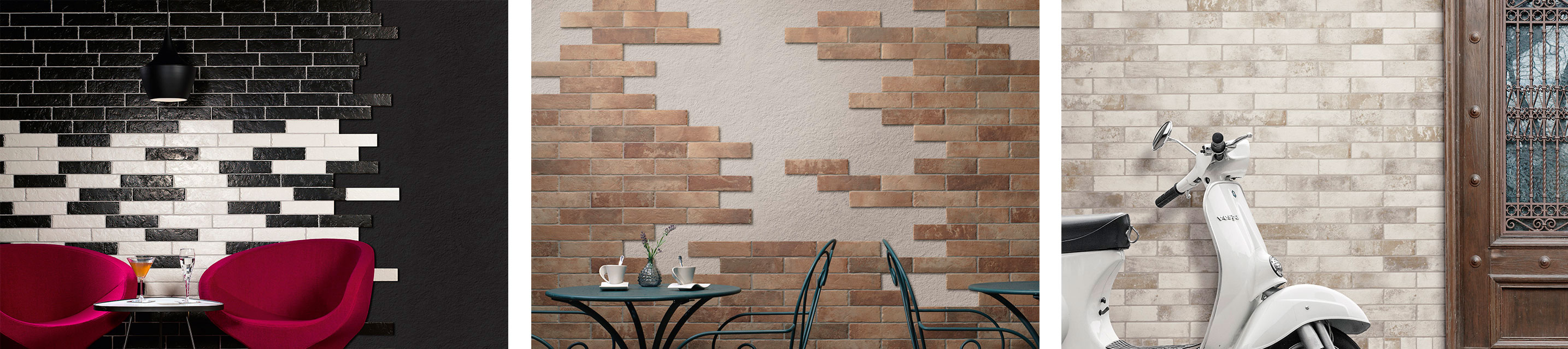 Boston Brick cabecera muros