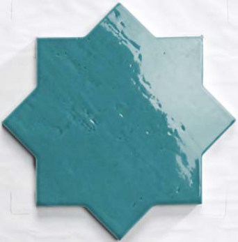 Natucer-star-argile-aquamarina-18x18